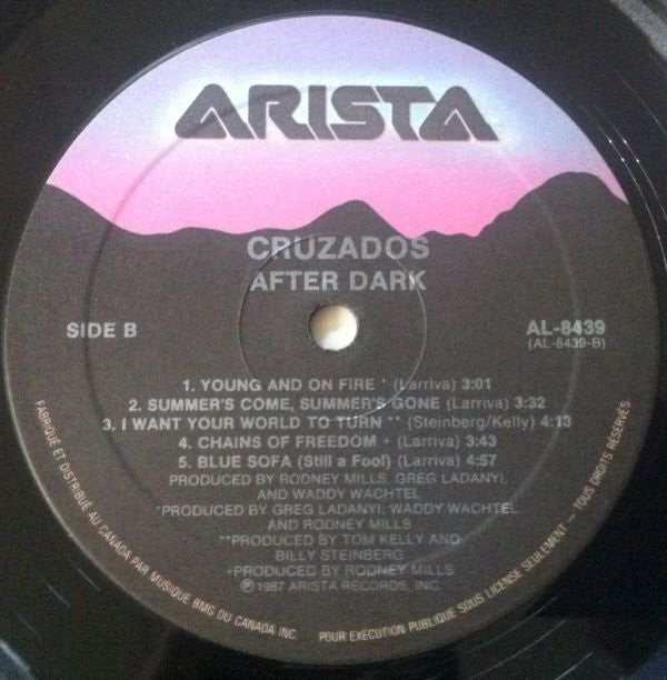 Cruzados : After Dark (LP, Album)