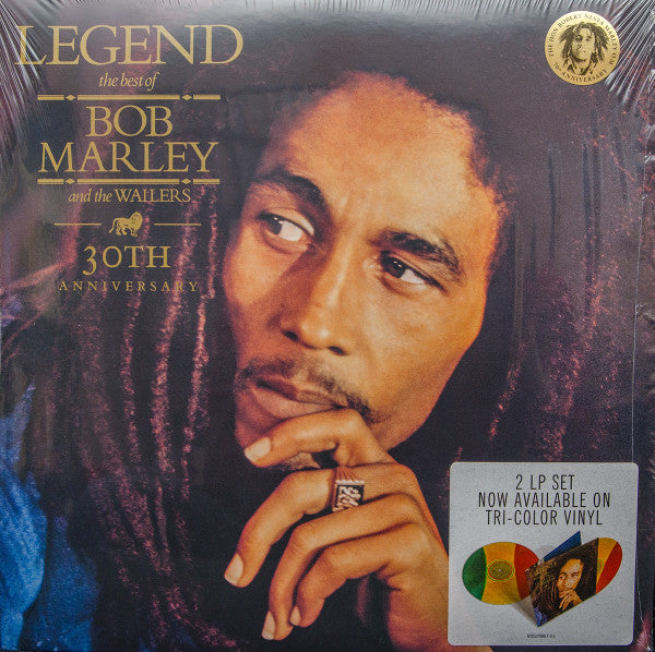 Bob Marley And The Wailers* : Legend (The Best Of Bob Marley And The Wailers) (2xLP, Comp, Ltd, RE, Red)
