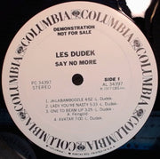 Les Dudek : Say No More (LP, Album, Promo)