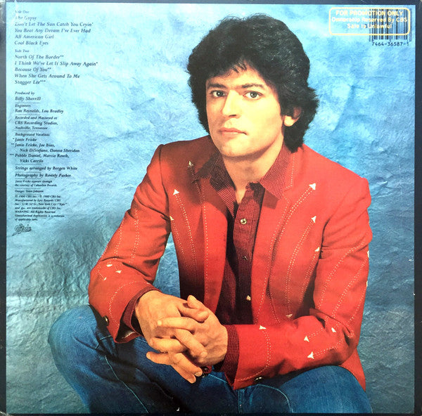 Johnny Rodriguez (4) : Gypsy (LP, Album, Promo)