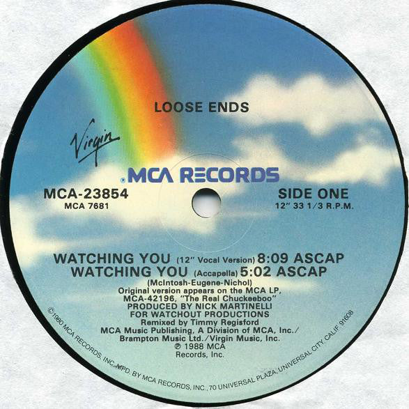 Loose Ends : Watching You (12", Single)