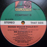 Company B : Boogie Woogie Bugle Boy (12", Promo)