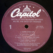 Natalie Cole & Peabo Bryson : We're The Best Of Friends (LP, Album, RE)