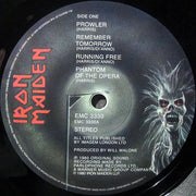 Iron Maiden : Iron Maiden (LP, Album, RE)