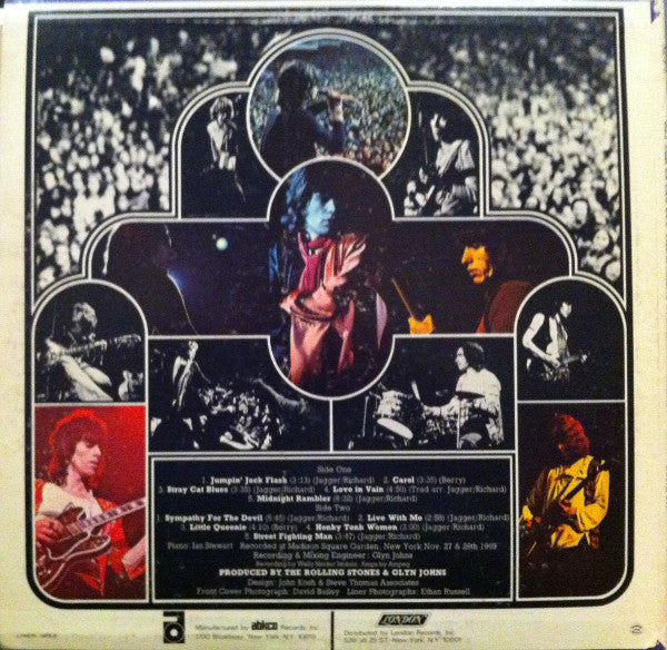 The Rolling Stones : Get Yer Ya-Ya's Out! - The Rolling Stones In Concert (LP, Album, Wad)