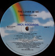 Sheena Easton : The Lover In Me (LP, Album, Pin)