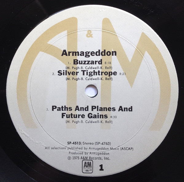 Armageddon (6) : Armageddon (LP, Album, Mon)