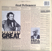 Schubert* / Szell*, The Cleveland Orchestra : Symphony No. 9 In C Major, "Great" (LP, Album, RM)