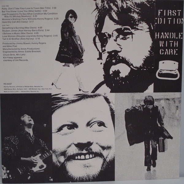 Kenny Rogers & The First Edition : Greatest Hits (LP, Comp, Emb)