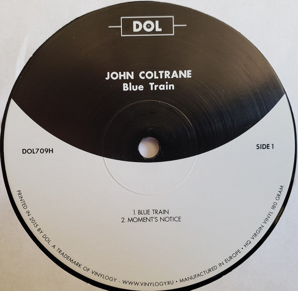 John Coltrane : Blue Train (LP, Album, RE, 180)