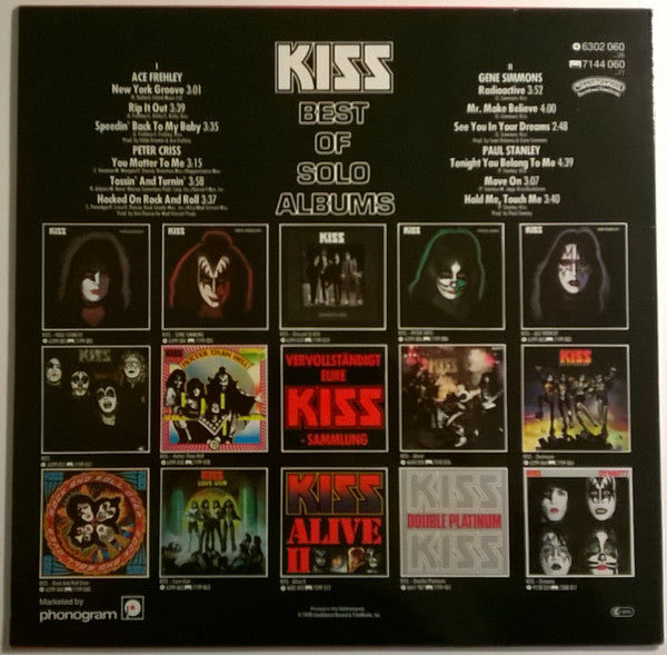 Kiss : Best Of Solo Albums (LP, Comp)