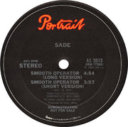 Sade : Smooth Operator (12", Promo)