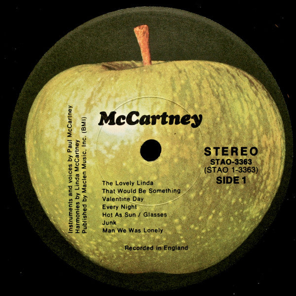 McCartney* : McCartney (LP, Album, RP, Los)