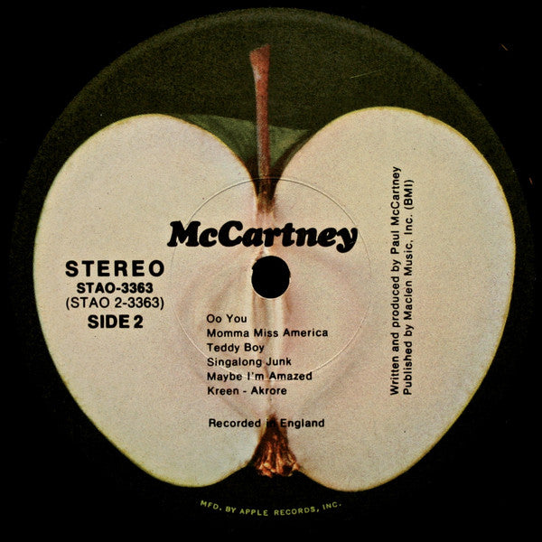 McCartney* : McCartney (LP, Album, RP, Los)