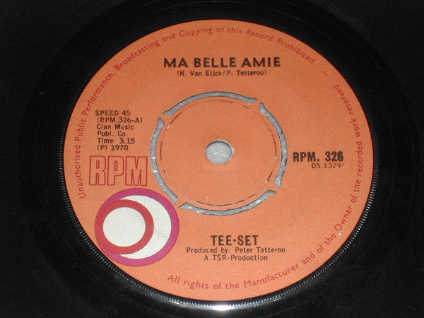 The Tee-Set* : Ma Belle Amie (7", Single)