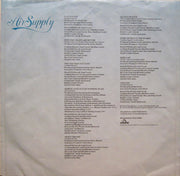 Air Supply : Greatest Hits (LP, Comp)