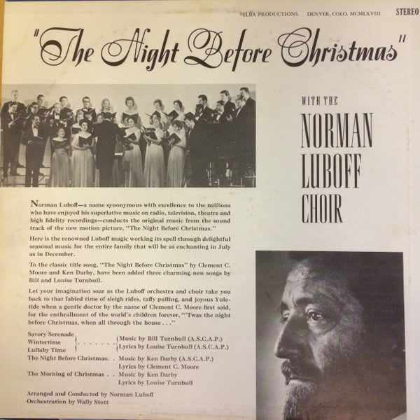 Norman Luboff Choir : The Night Before Christmas (LP)