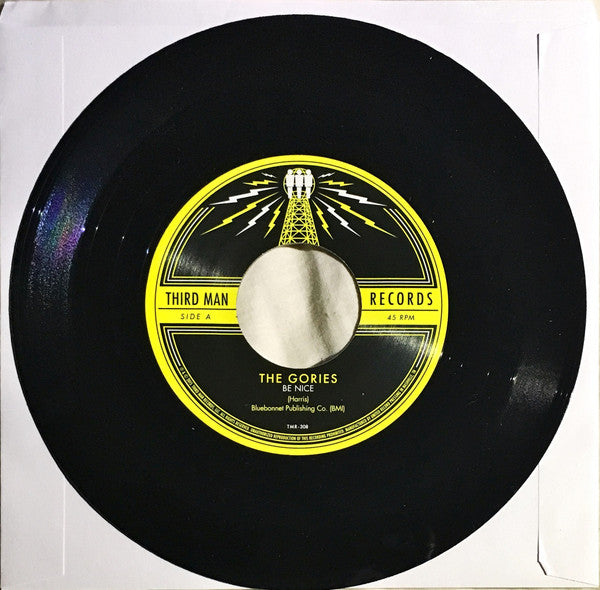 The Gories : Be Nice / On The Run (7", Single)