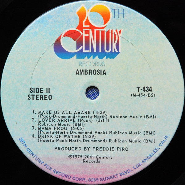 Ambrosia (2) : Ambrosia (LP, Album, San)