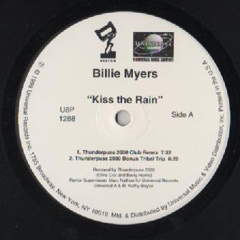 Billie Myers : Kiss The Rain (12")