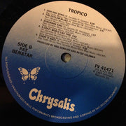 Pat Benatar : Tropico (LP, Album, PRC)