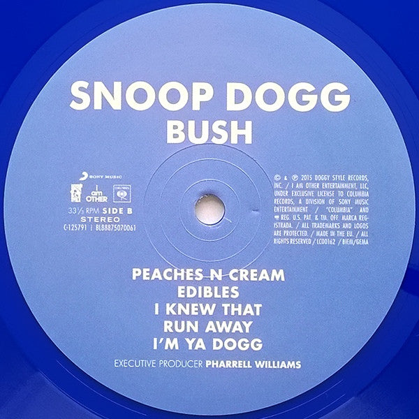 Snoop Dogg : Bush (LP, Album, Blu)