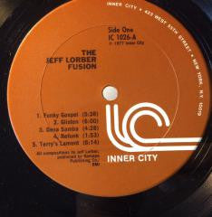 The Jeff Lorber Fusion : The Jeff Lorber Fusion (LP, Album, RE, Bro)