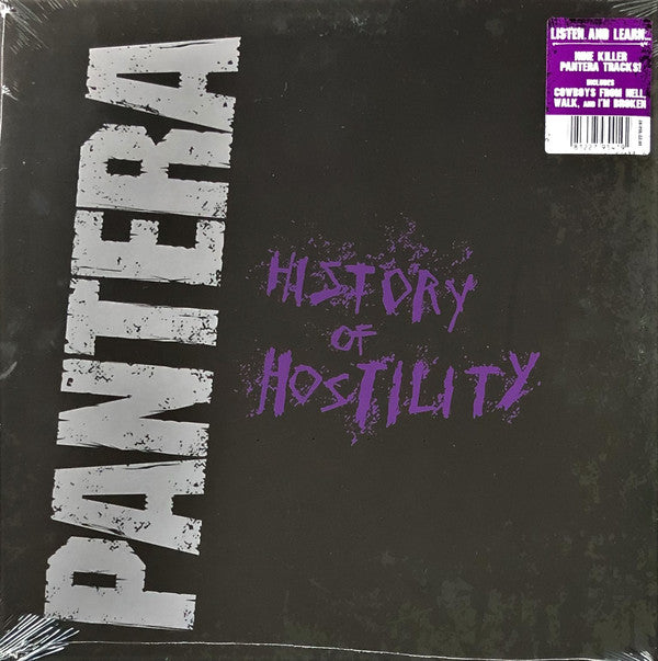 Pantera : History Of Hostility (LP, Comp)