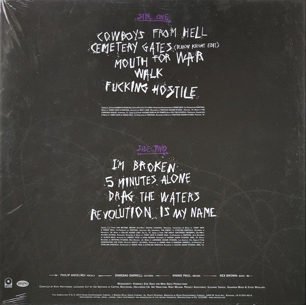 Pantera : History Of Hostility (LP, Comp)