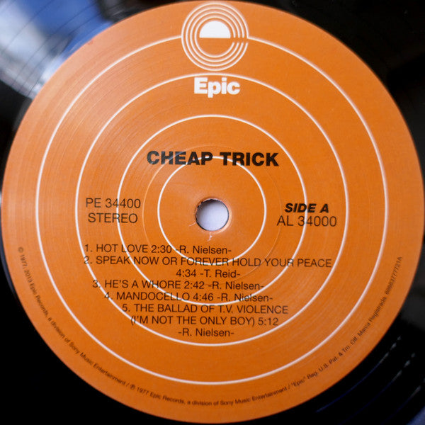 Cheap Trick : Cheap Trick (LP, Album, RE)