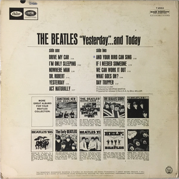 The Beatles : Yesterday And Today (LP, Album, Comp, Mono,  Ja)