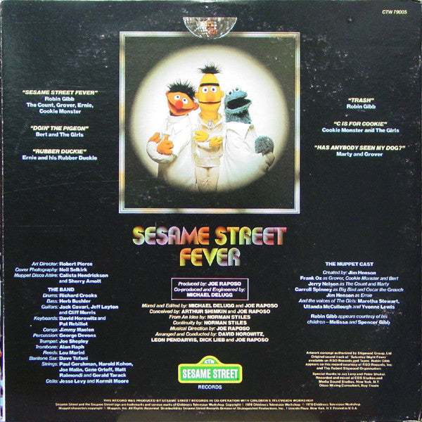 Sesame Street : Sesame Street Fever (LP, Album, Gat)
