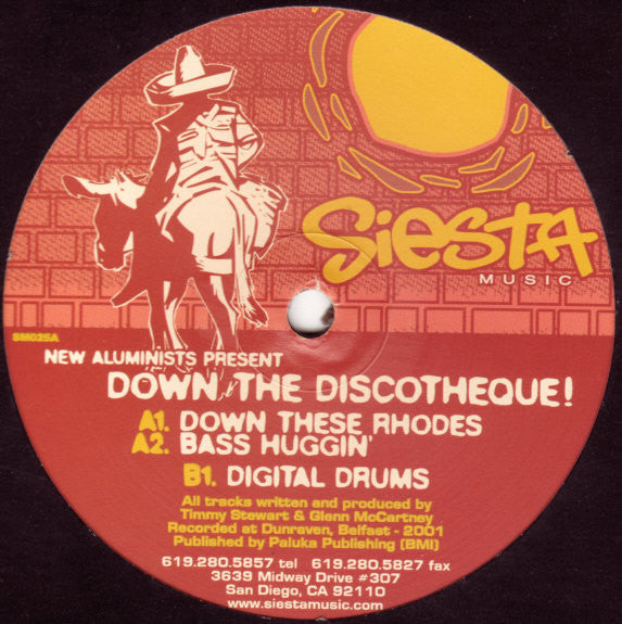 New Aluminists* : Down The Discotheque! (12")