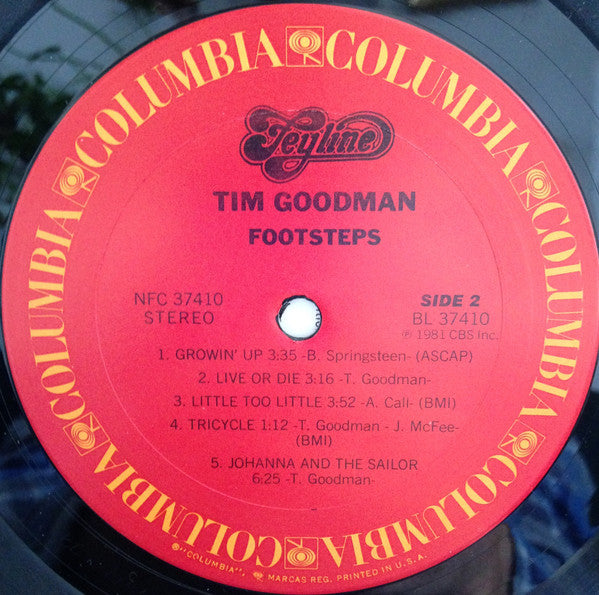 Tim Goodman : Footsteps (LP, Album)
