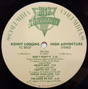 Kenny Loggins : High Adventure (LP, Album, Ter)