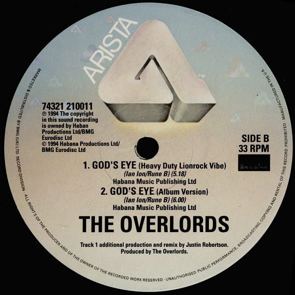 The Overlords : God's Eye (12")