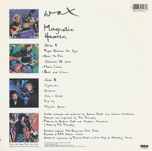 Wax (6) : Magnetic Heaven (LP, Album, Ind)