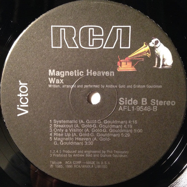 Wax (6) : Magnetic Heaven (LP, Album, Ind)