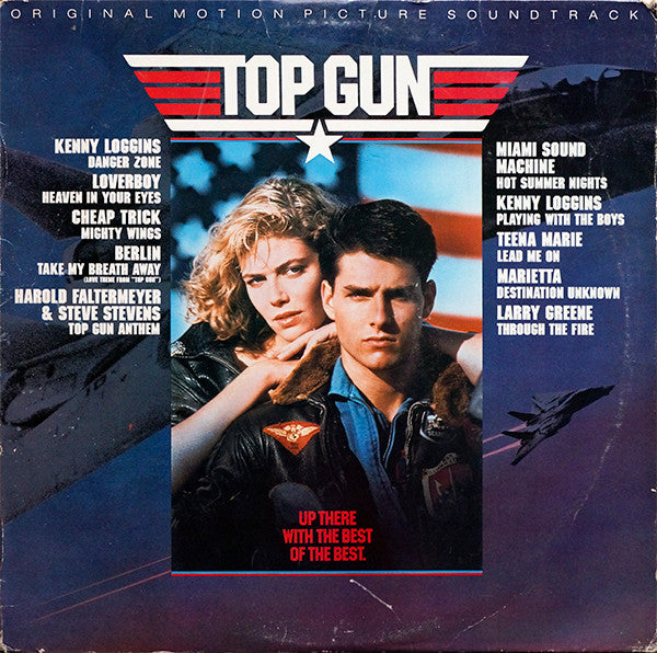 Various : Top Gun (Original Motion Picture Soundtrack) (LP, Album, Pit)
