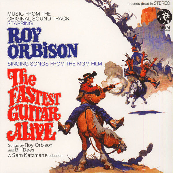 Roy Orbison : Singing Songs From The M.G.M Film "The Fastest Man Alive" (LP, Album, RE)