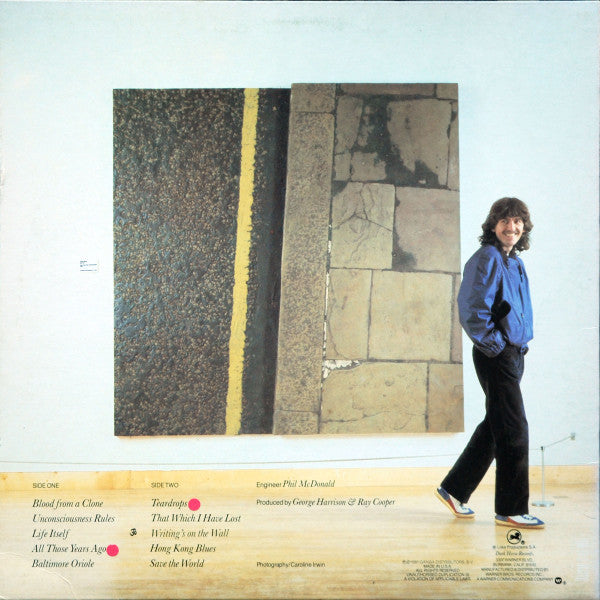 George Harrison : Somewhere In England (LP, Album, All)