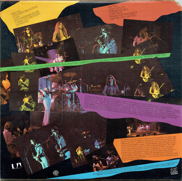 Kingfish : Live 'N' Kickin' (LP, Album)