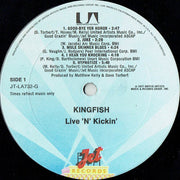 Kingfish : Live 'N' Kickin' (LP, Album)