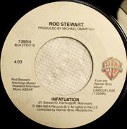 Rod Stewart : Infatuation (7", Win)