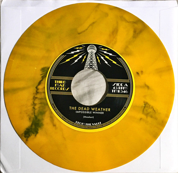 The Dead Weather : Impossible Winner (7", Single, Ltd, RP, Yel)