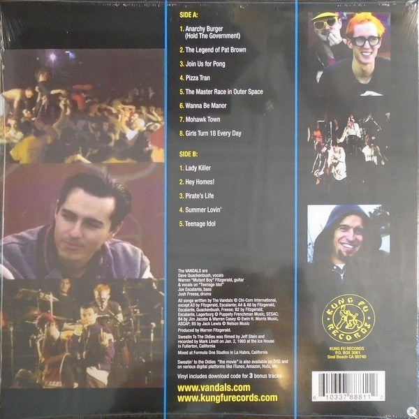 The Vandals : Sweatin' To The Oldies: The Vandals Live (LP, RSD, Ltd, RE, S/Edition, Cle)