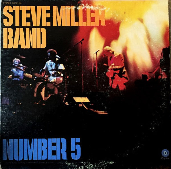 Steve Miller Band : Number 5 (LP, Album, Los)