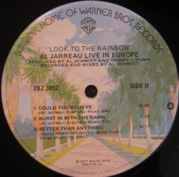Al Jarreau : Look To The Rainbow (2xLP, Album, Win)