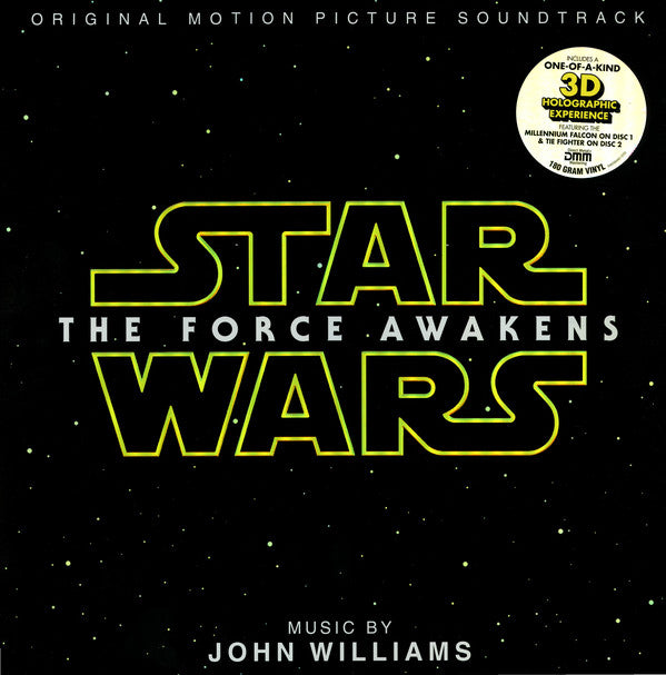 John Williams (4) : Star Wars: The Force Awakens (Original Motion Picture Soundtrack) (2xLP, Album, Etch)