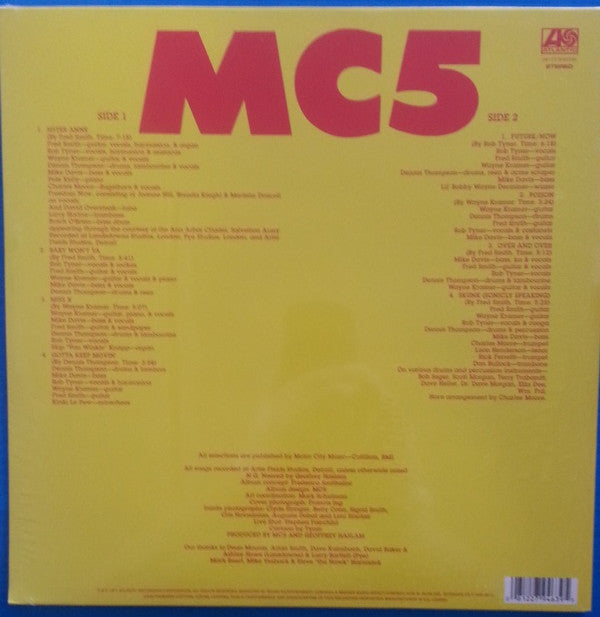 MC5 : High Time (LP, Album, RE, 180)